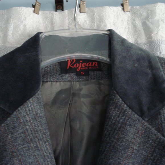 VINTAGE ROJEAN BLAZER/Jacket Size 5 - Picture 2 of 16